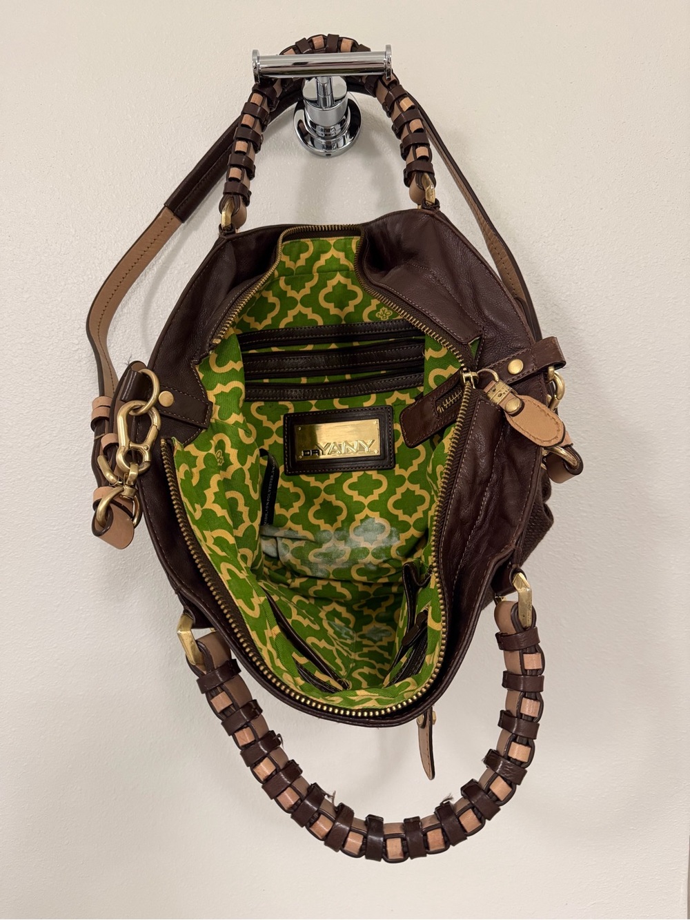 ORYANY Brown Crossbody Bag